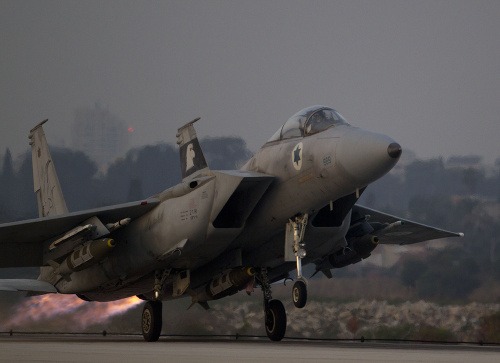 Izraelská bojová stíhačka F-15 Eagle