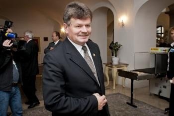 Predseda školských odborov Pavel Ondek. 