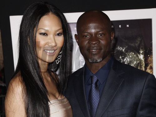 Kimora Lee Simmons a Djimon Hounsou