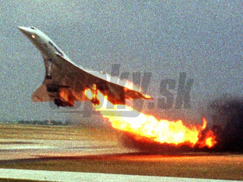 Za haváriu Concorde z roku 2000 nemôžu americké aerolinky