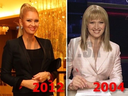 Adriana Kmotríková krásnie aj s vekom. Na aktuálnom zábere vyzerá lepšie ako keď v roku 2004 moderovala hlavnú spravodajskú reláciu na Jojke.