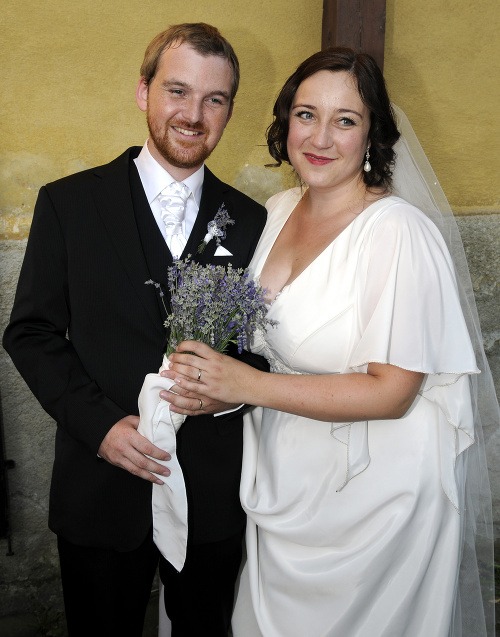 Katka Koščová s manželom Michalom Pivovarom