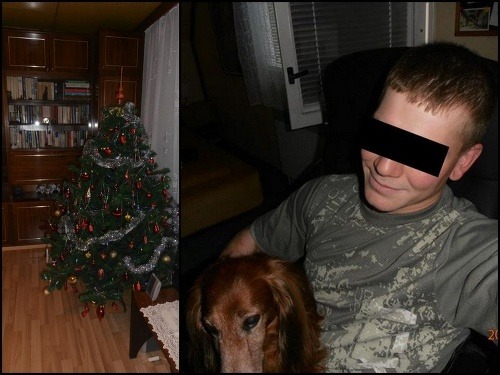 Syn Michal len pár dní pred smrťou zdobil vianočný stromček