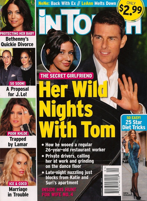 Tom Cruisea podľa amerického magazínu trávi divoké noci s 26-ročnou manažérkou.