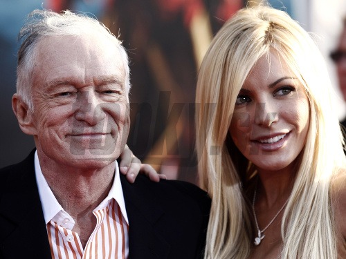 Hugh Hefner a Crystal Harris