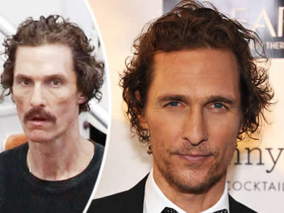 Matthew McConaughey kvôli filmovej úlohe zhodil takmer 20 kíl, no 11 už má naspäť a po čase vyzerá konečne zdravšie.