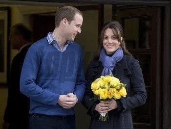 Princ William a jeho manželka Kate