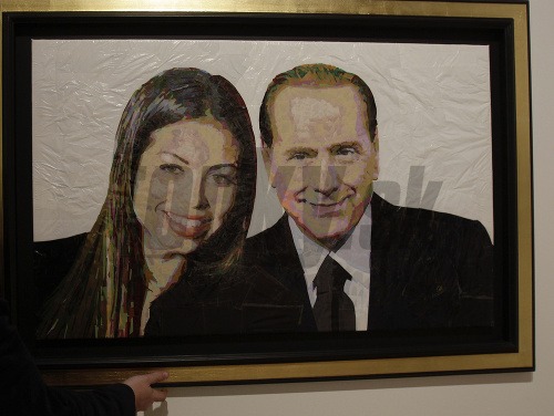  Karima al-Maroughová a Silvio Berlusconi