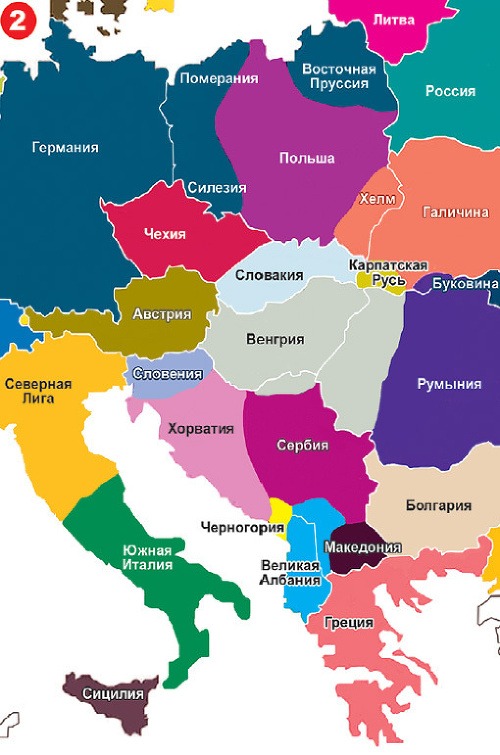 nova mapa sveta Mapa Európy v roku 2035: Rusi predpovedajú rozsiahle zmeny hraníc  nova mapa sveta