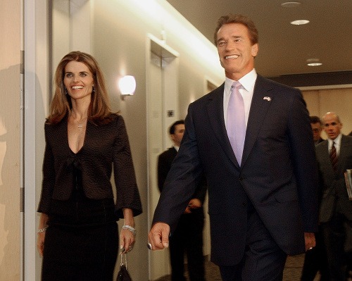 Arnold Schwarzenegger a jeho manželka Maria Shriver