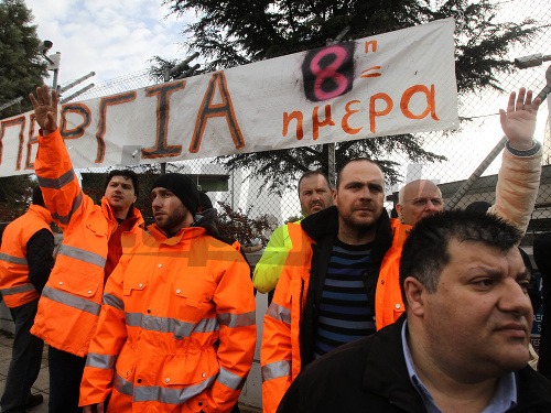 Gréci sú na štrajkujúcich nahnevaní