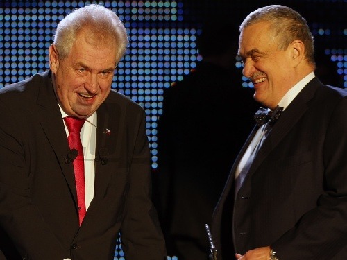 Miloš Zeman a Karel Schwarzenberg