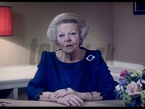Kráľovná Beatrix dnes oznámila svoju abdikáciu