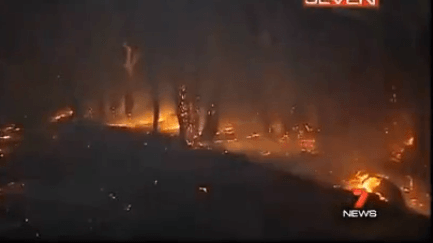 Lesný požiar v Austrálii