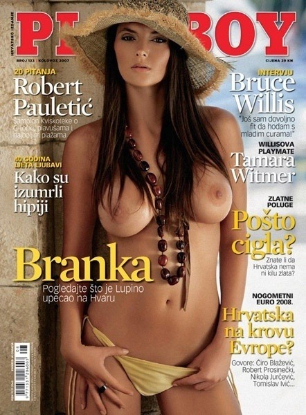 Branka nafotila akty pre chorvátsky Playboy