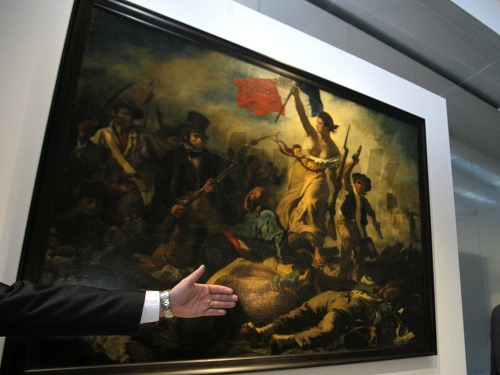 Delacroixov obraz Sloboda vedie ľud