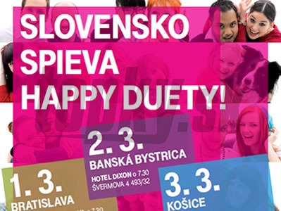 Slovensko spieva happy duety