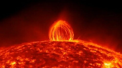 Magmové kruhy na Slnku