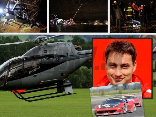 Vrtuľník pilotoval pretekár Ján Daniš