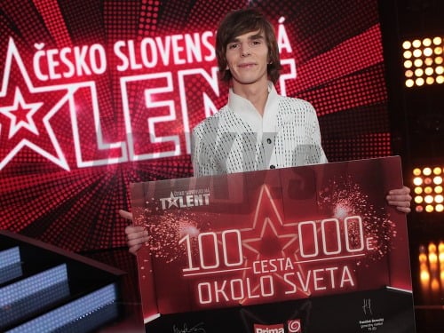 Víťaz posledného Talentu Jozef Pavlusík.