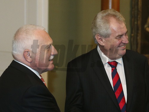 Václav Klaus a Miloš Zeman