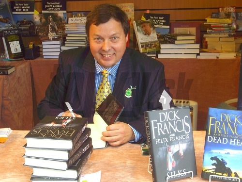 Felix Francis, syn slávneho Dicka Francisa, na Slovensku!