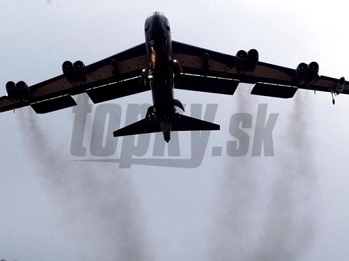 Bombardér B-52. Ilustračné foto
