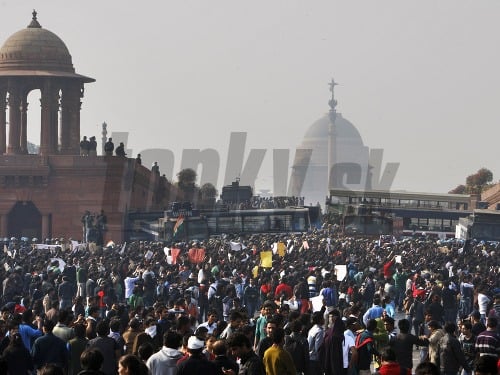 Protesty proti znásilňovaniu žien v Indii