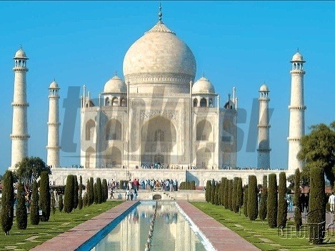 Tádž Mahal - indický skvost, ktorý vás omámi i na obrázku. 