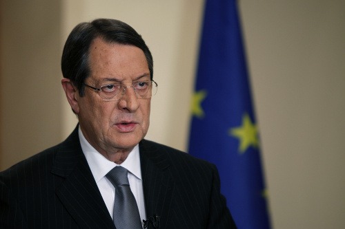 Cyperský prezident Nicos Anastasiades.