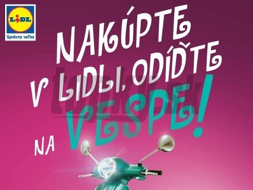 Súťaž za nákup v Lidli o jeden zo symbolov Talianska prebieha od 2. do 30. apríla 2013