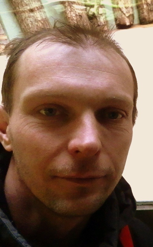 Nezvestný Jaroslav Opatera na fotografii z februára 2013