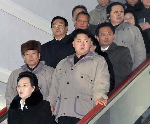 Kim Čong-un a jeho teta
