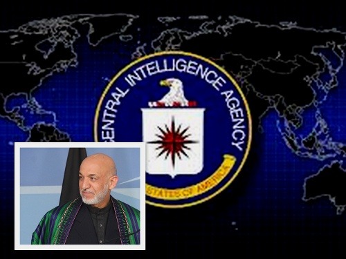 Afganský prezident Karzaj dostáva vraj od CIA veľké balíky peňazí.