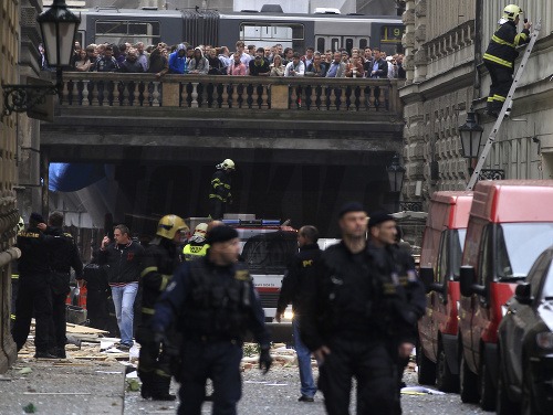 Výbuch v Prahe si vyžiadal 35 zranených