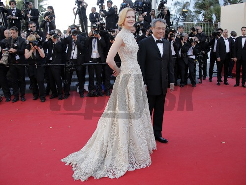 Nicole Kidman a Ang Lee na červenom koberci v Cannes