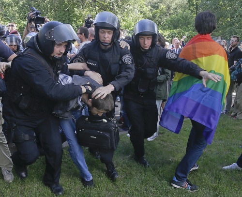 Prvý pochod homosexuálov v Kyjeve