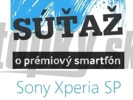 Vyhrajte prémiový smartfón Sony Xperia SP