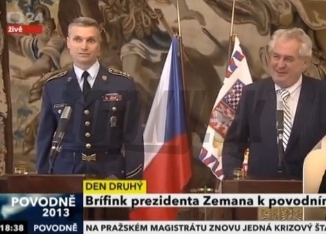 Miloš Zeman sa vlastným slovám usmieval.