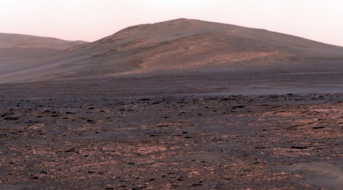 Sonda Opportunity takto odfotila Mars