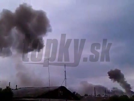 Výbuch muničného skladu v Rusku