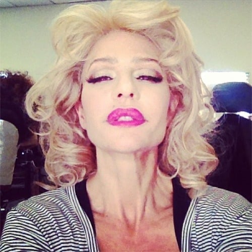 Lisa Rinna si vyskúšala podobu slávnej Marilyn Monroe, no vyzerala pri tom hrôzostrašne.