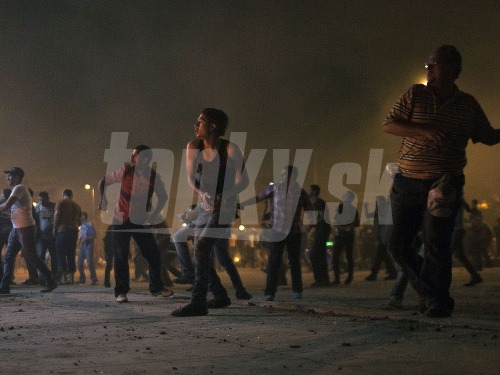 Násilné protesty v Egypte