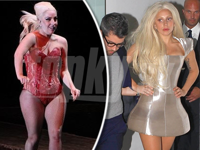 Zaoblená Lady Gaga pred niekoľkými mesiacmi a v súčasnosti, s vylepšeným zovňajškom, ku ktorému si pravdepodobne dopomohla pod rukami plastického chirurga.