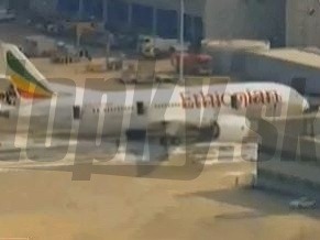 Lietadlo spoločnosti Ethiopian Airlines