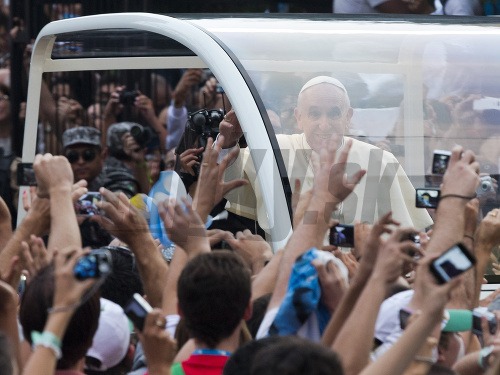 Pápež František zavítal na rodný kontinent pri príležitosti konania Svetových dní mládeže v Riu de Janeiro 23.-28. júla.