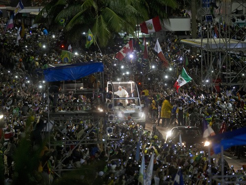 Františka čakalo na Copacabane 1,5 milióna katolíkov