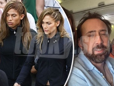 Jennifer Lopez s chlapskou dvojičkou, či rozospatý a zarastený Nicolas Cage v lietadle - tieto fotky sme vidieť nikdy nemali.