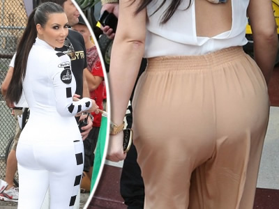 Kim Kardashian tvrdila, že jej obrovské pozadie je prirodzené, no skutočnosť treba hľadať pod rukami plastického chirurga.
