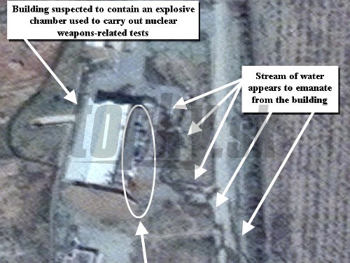 Satelitné snímky dokazujú výstavbu v údajnom jadrovom komplexe